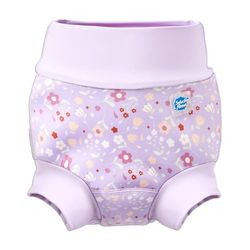 Splash About Happy Nappy Duo, lila vår, 6-12 månader, Lila vår, 6-12 Månader