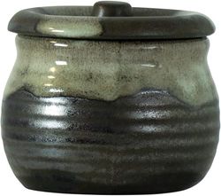 JADE TEMPLE Ceramic Kimchi Bowl with Lid, Capacity 330 ml, 1 Set