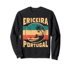 Ericeira Portugal City Appassionato Di Onde Del Surf Felpa