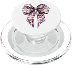 Coquette Bow Economía Profesor Economía Chica Mamá Día de la Madre PopSockets PopGrip para MagSafe