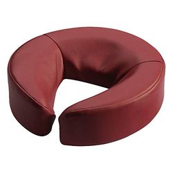 Master Massage Cuscino per la testa del viso per lettino da massaggio, in memory foam, colore: rosso bordeaux