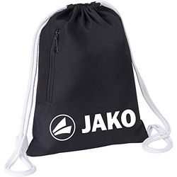 JAKO Sacca, Borsa da Palestra Unisex-Adulto, Nero, 0