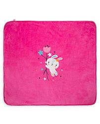 Gewatteerde deken Chic Bunny, Roze, casual