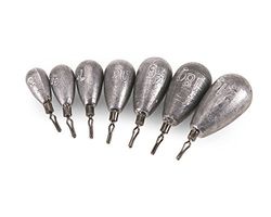 Saeger 10IT4039507210816IT10 Piombo Iron Claw Tear Drop Sinker 3.5 G (8)
