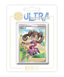 Sannah (Xana) 263/264 Entrenadore Full Art - Myboost X Épée et Bouclier 8 - Poing de Fusion Box de 10 Cartas Pokémon Francés