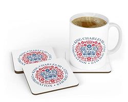 Handmade by Stukk King COASTER023 Coffe Cup, Tea, Mug Coaster, Ceramic