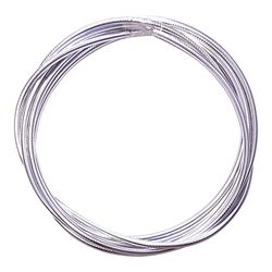 cyclingcolors gaine de frein vélo 5mm cable universel vtt route ville insert performance, 3m (chromé)