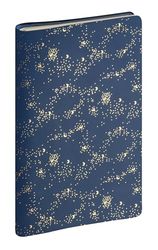 Exacompta - 166272E - Pocket Diary SAD 16S Meline - 9 x 16 cm - Week to View 16 Months - September 2023 to December 2024 - Colour Blue Confetti Silver