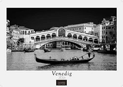 Venedig schw.-weiss 2024 L 55x42cm