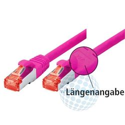 Tecline 71505M Category 6 Ethernet-kabel met smalle knikbescherming (5,0 m) magenta