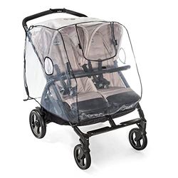 Euret 71584 - Protetor de chuva para carrinho de passeio duplo