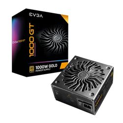 EVGA SuperNOVA 1000 GT Alimentatore, 80 Plus Gold 1000W, Completamente Modulare, Eco Mode con FDB Fan, Include Power ON Self Tester