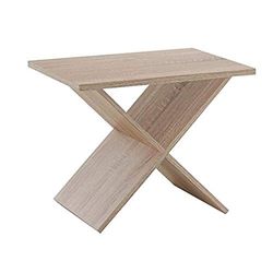 FMD Phil Mesa de café, madeira, carvalho canadense 54,5 x 38,5 x 43 cm