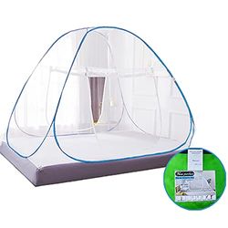 Ajuhai Moustiquaire Pliable Portable Lit autoportant 1/2 Ouvertures (1,0 m)