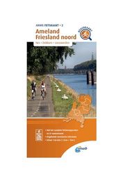 Ameland, Friesland North cycling map: Nes, Dokkum, Leeuwarden (ANWB fietskaart (2)): 1:66.666 (Fietskaarten)