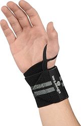Silverton – Muñequera Deportiva, Color Negro, One Size