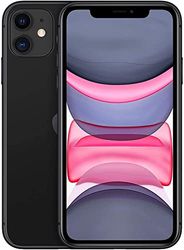 Apple iPhone 11, 64GB, Negro (Reacondicionado)