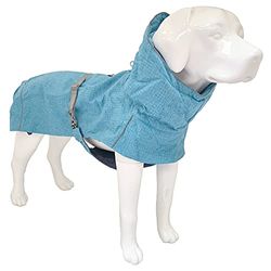 Croci Hiking hondenjas, waterdicht, voor honden, gevoerd, winterjas, thermovoering, Everest turquoise, maat 65 cm - 383 g