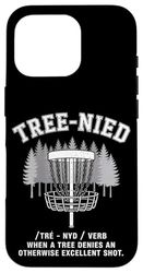 Treenied, divertente frisbee da golf, meme umoristico Custodia per iPhone 16 Pro