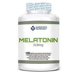 Scientiffic Nutrition - Melatonin 0,9mg, Melatonina, Complemento Alimenticio que Ayuda con el Insomnio y a Mejorar la Calidad del Mismo - 100 Cápsulas