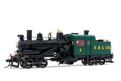 Rivarossi Railway - Locos HR2883 Heisler Steam locomotive, 2-Truck model, “Northern Redwood Lumber Company 4”, period III