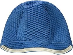 Beco - gorro para mulher, ar enchimento de natação, unissexo, cor azul, tamanho único
