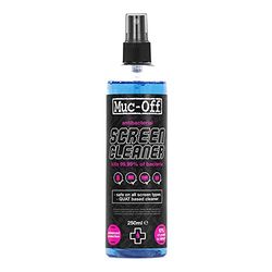 Muc-Off Screen Cleaner, 250ml - Screen Cleaner Spray for Phone, Laptop, Computer Monitor, Tablet - Antibacterial Device Cleaner for Electronics