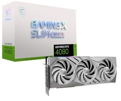 MSI GeForce RTX 4080 16GB GAMING X SLIM WHITE