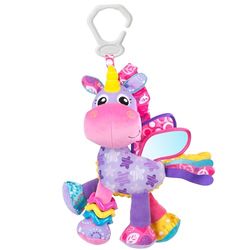Playgro Activity Freund jednorożec Stella, przyczepka do wózka dziecięcego, od 0 miesięcy, różowy/fioletowy, 40183