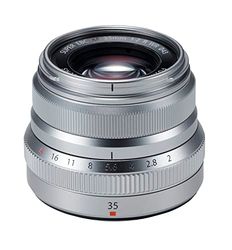 Fujifilm XF35mmF2 R WR - Objetivo, color plateado