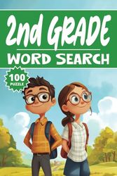 2nd Grade Word Search: 100 Puzzles, Word Find, Vocabulary Activity Book for Kids, Adults and Seniors, 100 pages