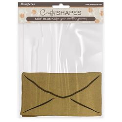 Stamperia - Crafty Shapes for Scrapbooks, Albums, Cards, Bullet Journals and More, Decorate with Papers and Paint, Perfect for Hobbies, Crafts, and Gifting (Masquerade, Letter)