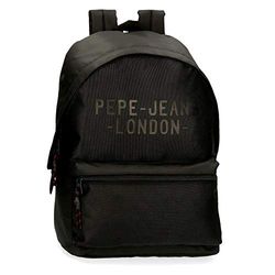 Pepe Jeans Bromley Negra, Mochila Para Portátil Mujer, L