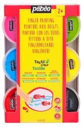 Pébéo 634110 Tactilcolor Textile 6 Botes 100 ml