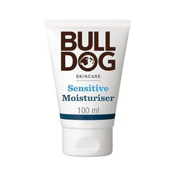 Bulldog Skincare Sensitive Face Moisturiser for Men, Fragrance Free, Specially Formulated for Sensitive Skin, Provides 24-Hour Hydration, 100ml