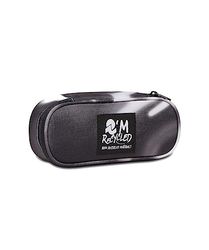 Invicta Uchwyt na długopisy, LIP PENCIL BAG, Wielobarwny, Wewnętrzna kieszeń na zamek błyskawiczny, Logo sitodruku, Uchwyt na długopisy szkolne, Shade Black, DIMENSIONI: 22x9x5,5 cm, szkoła