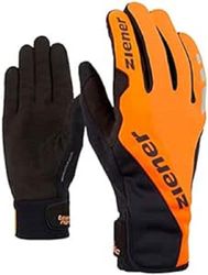 Ziener Gloves Umani - Guanti nordici, da uomo, Poison Orange, 6,5