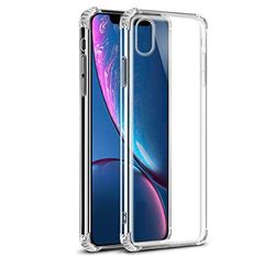 Tumundosmartphone Custodia di Gel TPU Anti-Shock Trasparente per iPhone XR