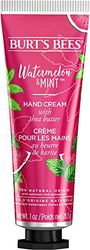 Burt's Bees Crema De Manos Para Grietas, Sandía Y Menta, Con Manteca De Karité Nutritiva, 28,3 g