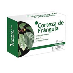 Complemento Alimenticio de Corteza de Frángula - 60 Comprimidos - Ayuda a Regular el Tránsito Intestinal - Propiedades Depurativas - Contiene Vitaminas - Eladiet