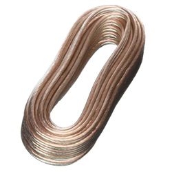 10 m transparante luidsprekerkabel in helder rood. Perfect voor audio-verbindingen, biedt helder geluid en een ontwerp dat bij elke omgeving past.