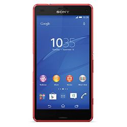 Sony Xperia Z3 Compact - Smartphone libre Android (pantalla 4.6", cámara 20.7 Mp, 16 GB, Quad-Core 2.5 GHz, 2 GB RAM), rojo