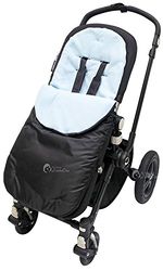 Voetzak/COSY TOES compatibel met Buggys kinderwagen kinderwagen kinderwagen lichtblauw