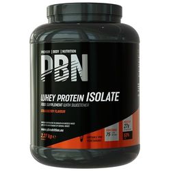 PBN - Premium Body Nutrition - Whey-Isolate Protein Powder, 2.27kg, Strawberry - 75 Servings