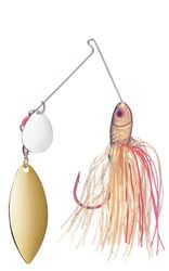 Strike King Saignements Spinnerbait – Colorado/Willow, BB316CW-315SG, Bleeding Gold Shiner, 0.1875-Ounce
