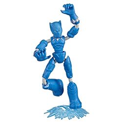 Hasbro Avengers F4015 Black Panther Marvel Avengers Bend and Flex Ice Mission Action Figure, 6-Inch-Scale Bendable Toy, Ages 4 and Up, Multicolor
