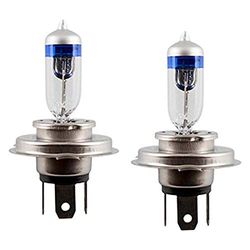 Superlite BOM12701 White Pro E-Mark Ampoule Halogène avec connexion H4, Set de 2