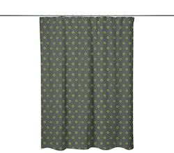 Bonamaison, Rideau de Douche Imprimé Numériquement, Anneaux de Rideau de Douche Inclus, 1 Pièce, 140X200 Cm - Conçu et fabriqué en Turquie