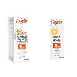 Calypso All Day Long Sun Lotion SPF 40, 150ml & Once a Day Sun Protection Lotion with SPF 40