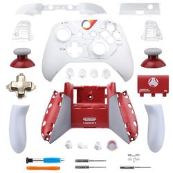 VANPARK Ensemble Complet de Coques de Rechange personnalisées (Starfield Limited Edition), Ensemble Complet de Coque Avant et Plaque arrière Uniquement Compatible avec la Manette Xbox One S/X (modèle